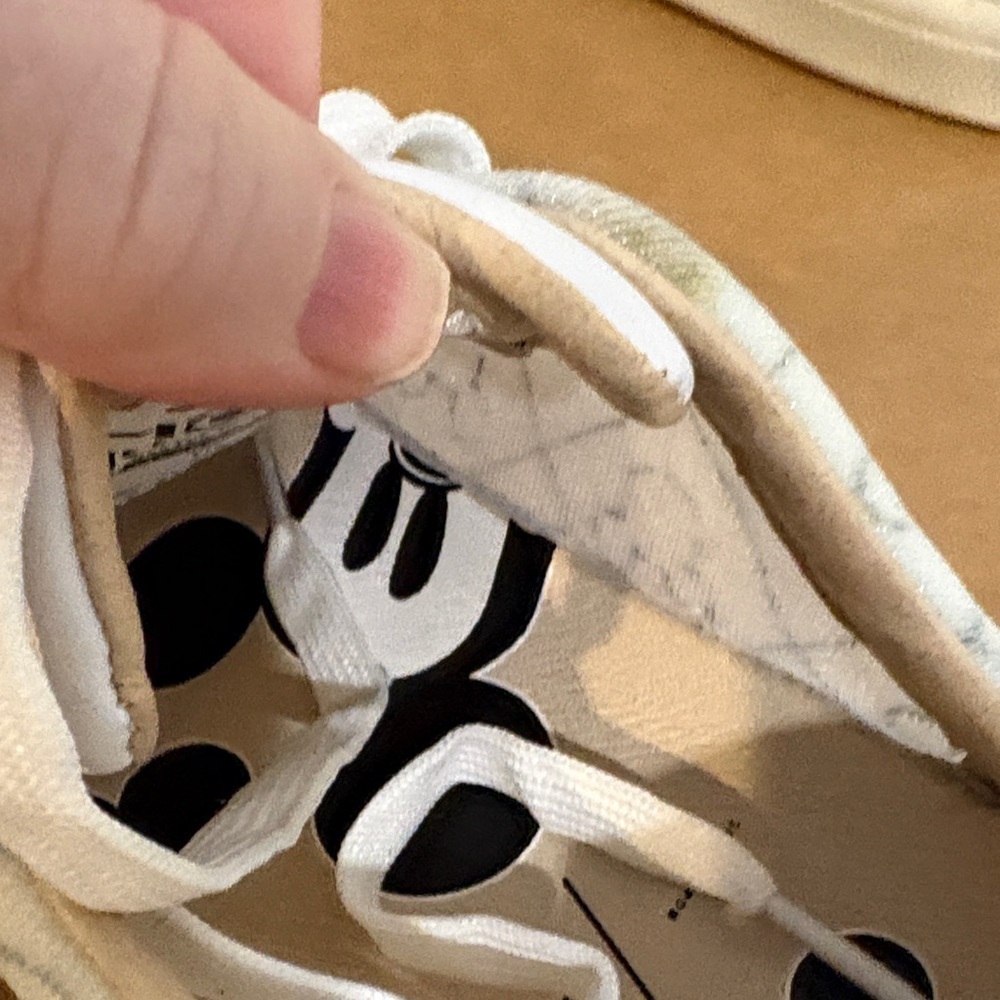 Disney Master of Arts Concept White and Gray Women's Sneakers - Picture 9 of 16